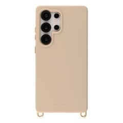 Selencia Rivièra MagSafe Backcover met afneembare haakjes Samsung Galaxy S25 Ultra - Milky Latte