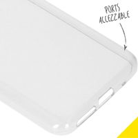 Accezz Clear Backcover Motorola Moto G8 Plus - Transparant