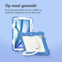 imoshion Rugged Kidsproof Backcover Apple iPad Air 11 inch (2025) M3 / (2024) M2 - Blauw