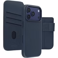 Accezz Leather Bookcase 2-in-1 met MagSafe Apple iPhone 18 Pro / 17 Pro - Nightfall Blue