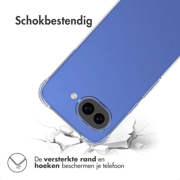 imoshion Shockproof Case Google Pixel 10a - Transparant