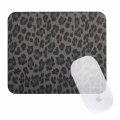 Selencia Sabi Kunstleren Muismat - 20 x 24 cm - Midnight Black