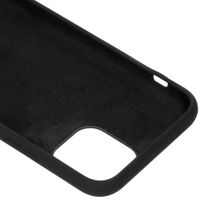My Jewellery Silicone Backcover iPhone 11 Pro - Zwart