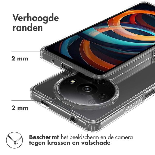Accezz Xtreme Impact Backcover Xiaomi Redmi A3 - Transparant