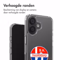 Clear Backcover Apple iPhone 16 - S.V. Hoofddorp