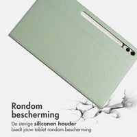 Accezz Classic Tablet Case Samsung Galaxy Tab S10 Plus / Tab S9 FE Plus / Tab S9 Plus - Groen