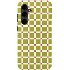 Selencia Vivid Backcover Samsung Galaxy S24 FE - Check This Olive