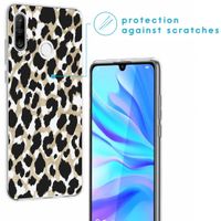 imoshion Design hoesje Huawei P30 Lite - Luipaard / Zwart