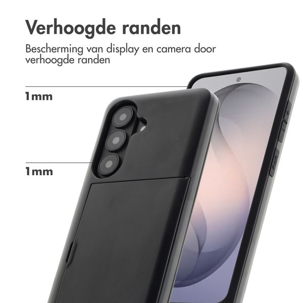 imoshion Backcover met pasjeshouder Samsung Galaxy S26 - Zwart
