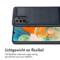 imoshion Brushed Backcover Samsung Galaxy A23 (5G) - Donkerblauw