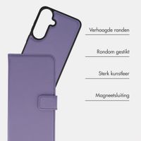 imoshion Uitneembare 2-in-1 Luxe Bookcase Samsung Galaxy S26 FE - Paars