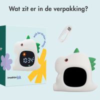 imoshion Kids Slaaptrainer - Nachtlampje met Speaker - Kinderwekker - Dino