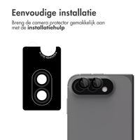 imoshion Camera Protector Glas 2 Pack Apple iPhone Duo - Zwart
