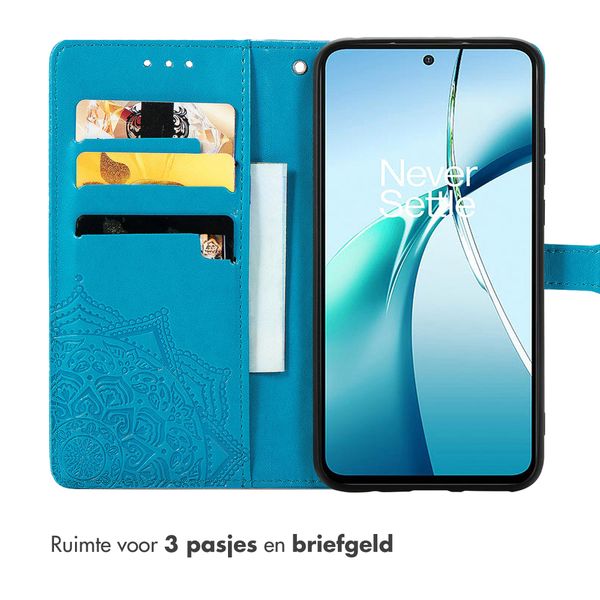 imoshion Mandala Bookcase Motorola Moto G57 Power - Turquoise