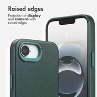 Accezz Leather Back Cover with MagSafe Apple iPhone 17e / 16e - Cedar Green