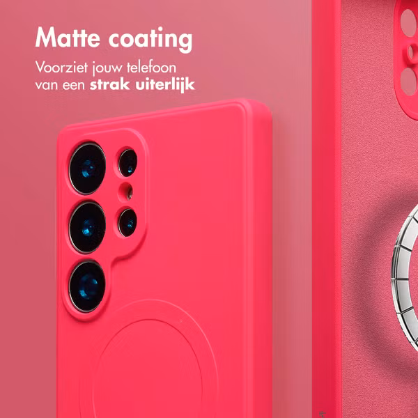 imoshion Color Backcover met MagSafe Samsung Galaxy S25 Ultra - Neon Pink