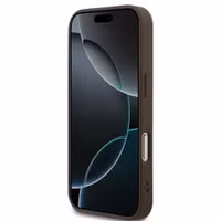 Guess 4G Metal Logo Backcover MagSafe Apple iPhone 17 Pro Max - Bruin