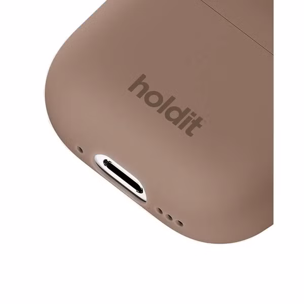 Holdit Silicone Case Apple AirPods 4 - Mocha Brown