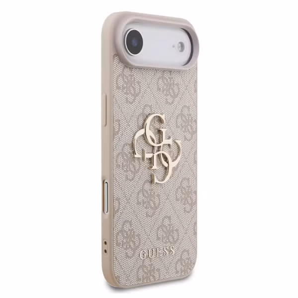 Guess 4G Metal Logo Backcover Apple iPhone Air - Roze