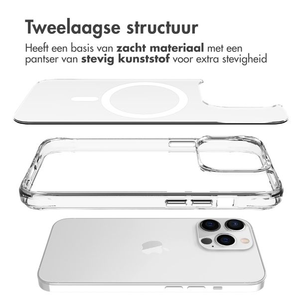 imoshion Rugged Air MagSafe Case Apple iPhone 13 Pro Max - Transparant