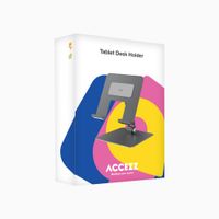 Accezz Opvouwbare Tabletstandaard Bureau - Houder voor tablet / 13 inch laptop - Grijs