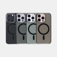 Accezz Lite Backcover met MagSafe Apple iPhone 16 Pro - Smokey Clear