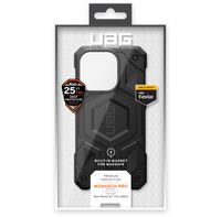 UAG Monarch Backcover MagSafe iPhone 14 Pro - Kevlar Black