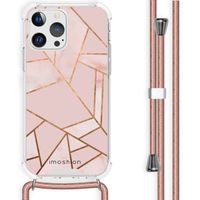 imoshion Design hoesje met koord iPhone 13 Pro - Grafisch Koper