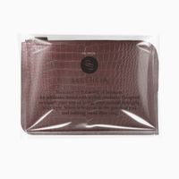 Selencia Croco laptop hoes 14 inch - Laptopsleeve - Burgundy