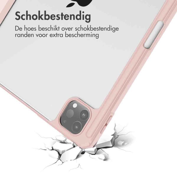 imoshion Trifold Hardcase Bookcase Apple iPad Pro 12.9 (2018/2020/2021/2022) - Roze