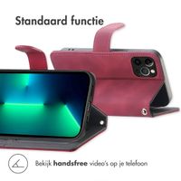 imoshion Bookcase met koord Apple iPhone 12 (Pro) - Rood