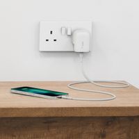 Belkin Boost↑Charge™ Adapter met kabel - USB-C naar USB-C - 1 meter - 30W - Wit