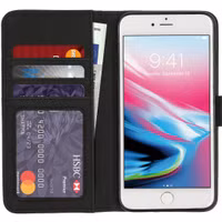 imoshion Luxe Bookcase Apple iPhone 8 Plus / 7 Plus - Lichtblauw