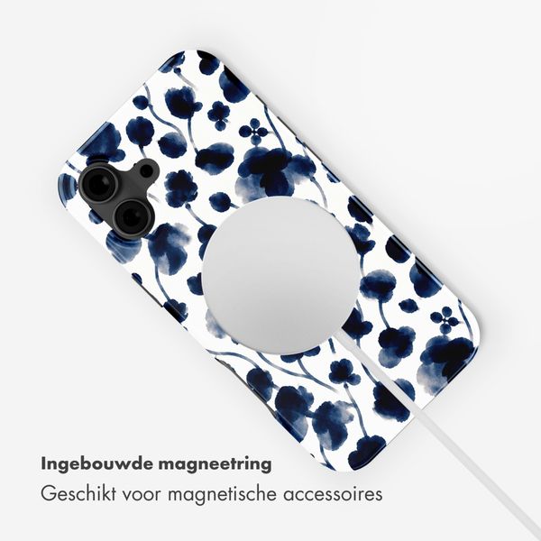 Selencia Vivid Backcover met MagSafe Apple iPhone 16 - Midnight Blossom