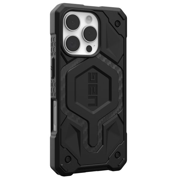 UAG Monarch Backcover Apple iPhone 16 Pro - Carbon Fiber