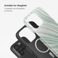 Selencia Vivid Back Cover with MagSafe Apple iPhone 15 Pro - Nature Grayed Jade