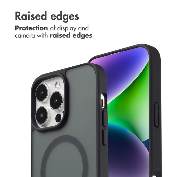 imoshion Colour Guard Back Cover with MagSafe Apple iPhone 14 Pro Max - Black