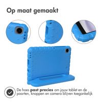 imoshion Kidsproof Backcover met handvat Samsung Galaxy Tab A9 8.7 inch - Blauw