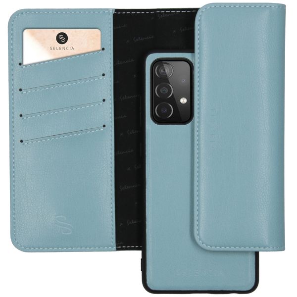 Selencia Uitneembare Vegan Lederen Clutch Samsung Galaxy A52(s) (5G/4G)