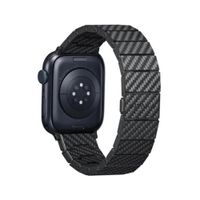 Pitaka Carbon Fiber bandje Apple Watch | 44/45/46/49 mm - Modern Carbon Black