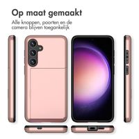imoshion Backcover met pasjeshouder Samsung Galaxy S24 Plus - Rosé Goud