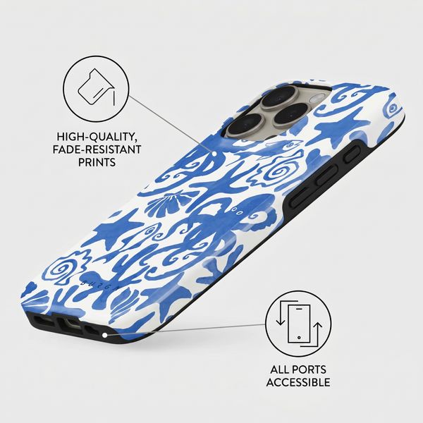 Burga Tough Back Cover with MagSafe Apple iPhone 16 Pro - Nera