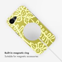 Selencia Vivid Back Cover with MagSafe Apple iPhone 17e / 16e - Chalky Bloom