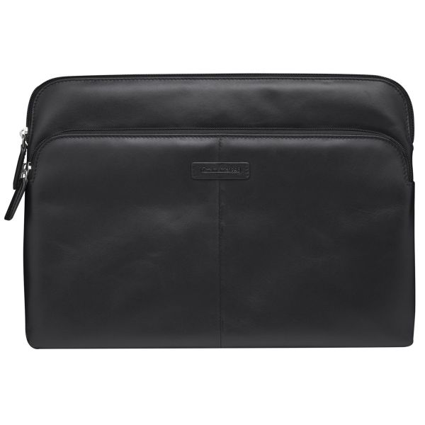 dbramante1928 Skagen Pro+ Sleeve - Laptop hoes 13 inch - Echt leer - Apple MacBook Pro 13 inch / Air 13 inch - Black
