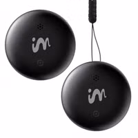 imoshion Wireless Tag - Bluetooth Tracker voor Android - 2 pack - Zwart