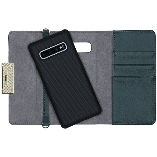 iDeal of Sweden Kensington Clutch Samsung Galaxy S10 - Groen