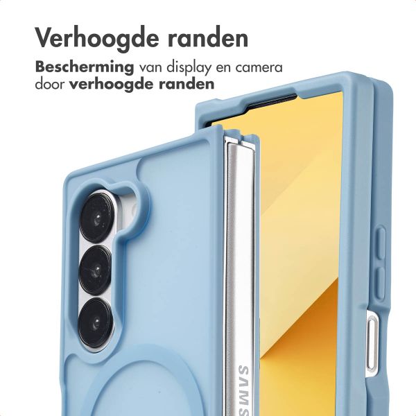 imoshion Color Guard Backcover met MagSafe Samsung Galaxy Z Fold 6 - Lichtblauw