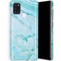 Selencia Maya Fashion Backcover Samsung Galaxy A21s - Agate Turquoise