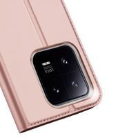 Dux Ducis Slim Softcase Bookcase Xiaomi 13 Pro - Rosé Goud