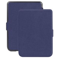 imoshion Slim Hard Case Bookcase Amazon Kindle Paperwhite (2024) / Paperwhite Signature Edition (2024) / Colorsoft (2024) / Colorsoft Signature Edition (2024) - Donkerblauw